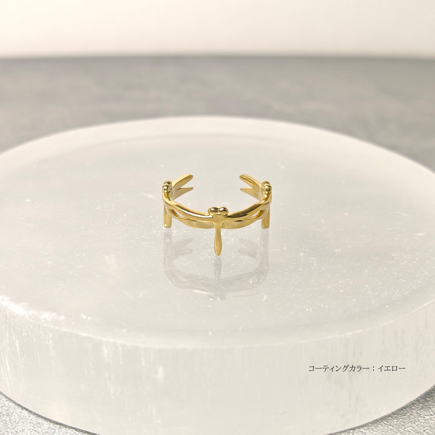 202507【受注販売】Silver dragonfly ring