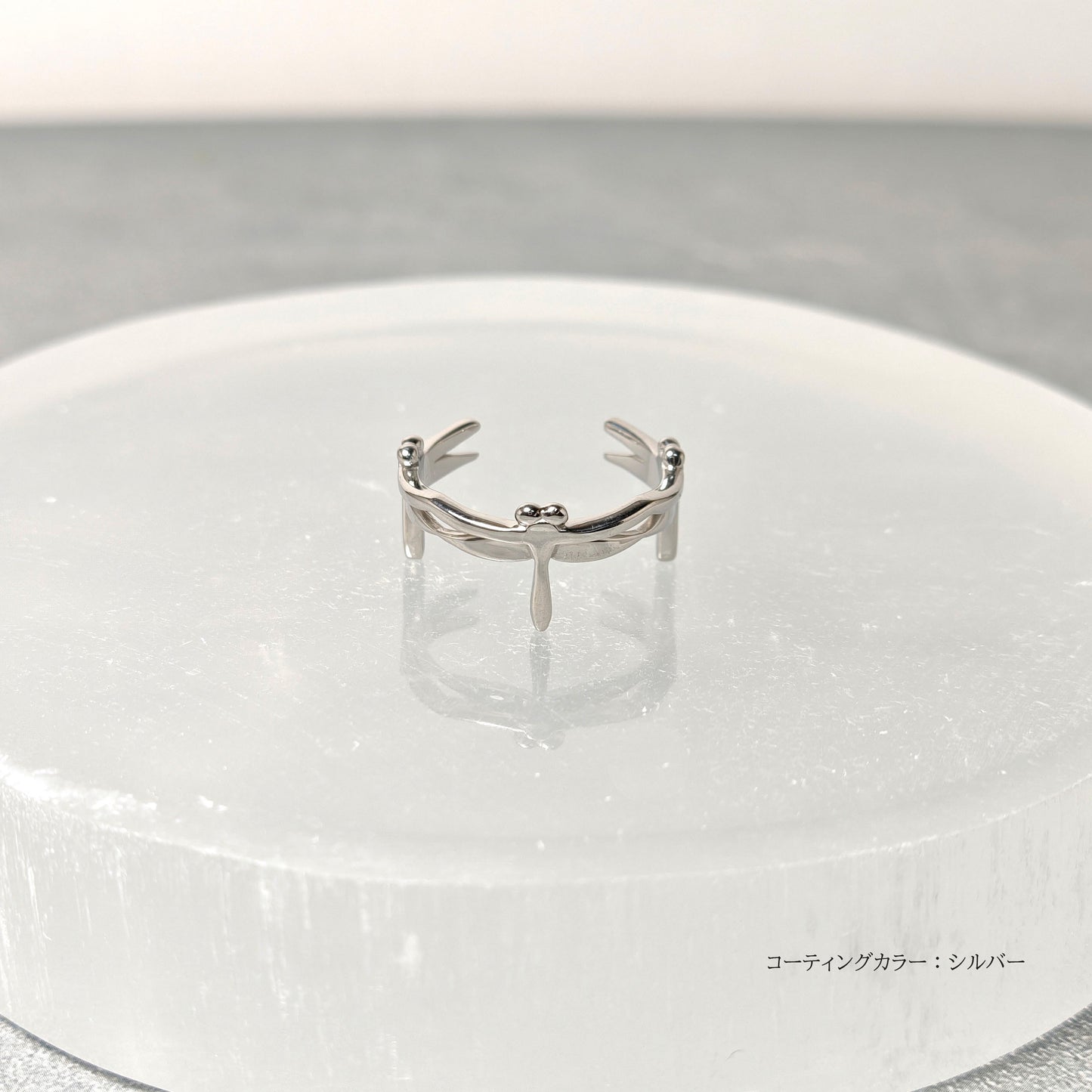 202507【受注販売】Silver dragonfly ring