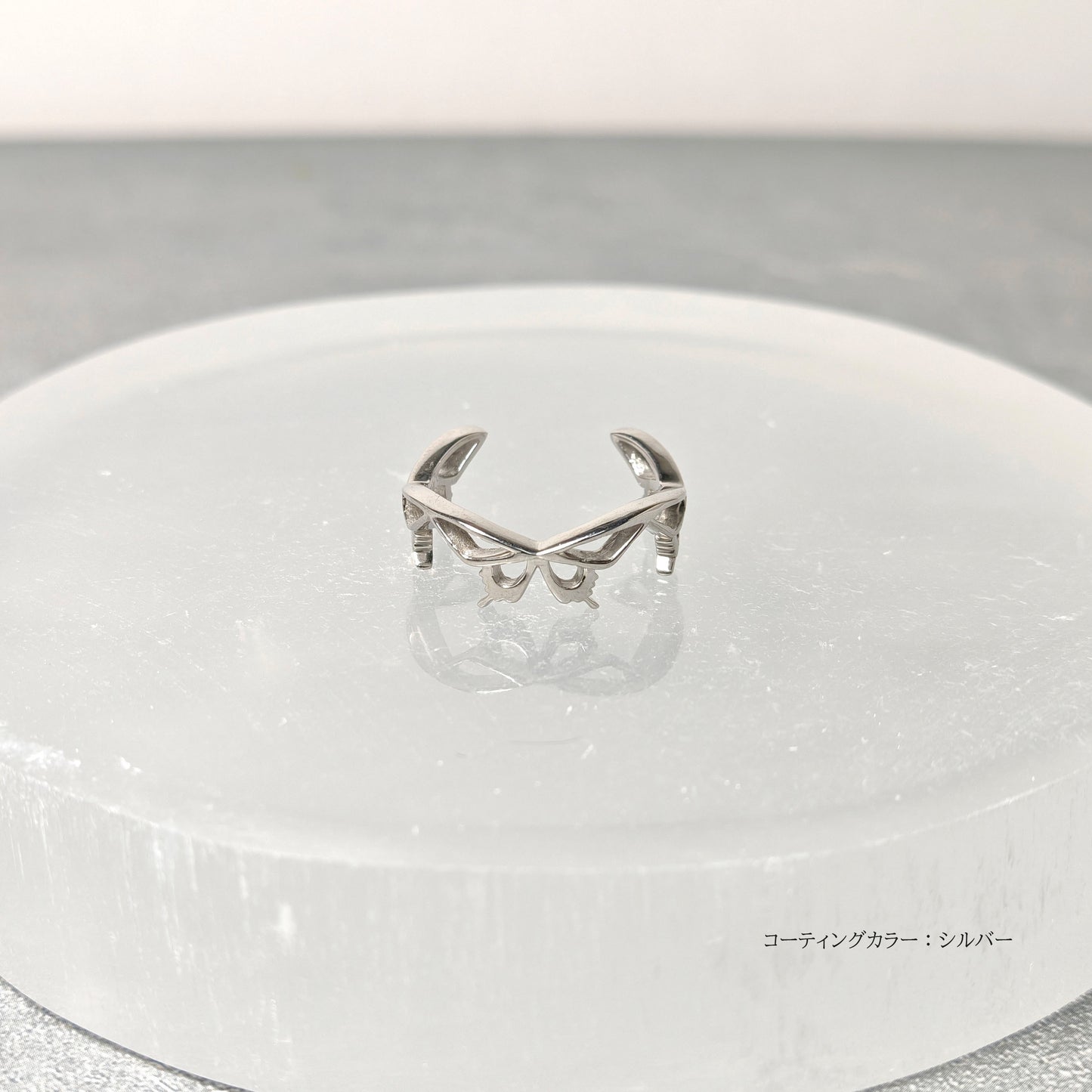 202507【受注販売】Silver butterfly ring