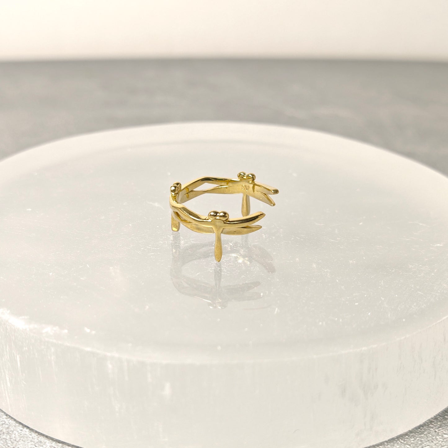 202507【受注販売】Silver dragonfly ring
