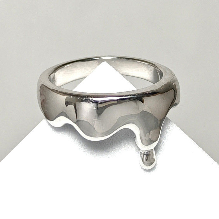 202507【受注販売】Liquid Silver Ring – Type I