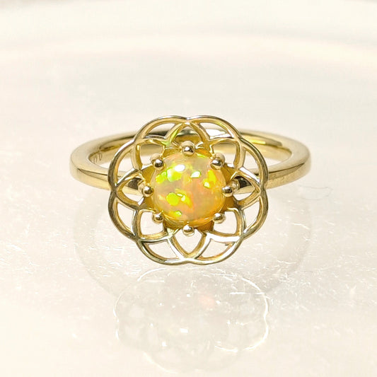 202507【一点もの】0.47ct Opal Silver Ring