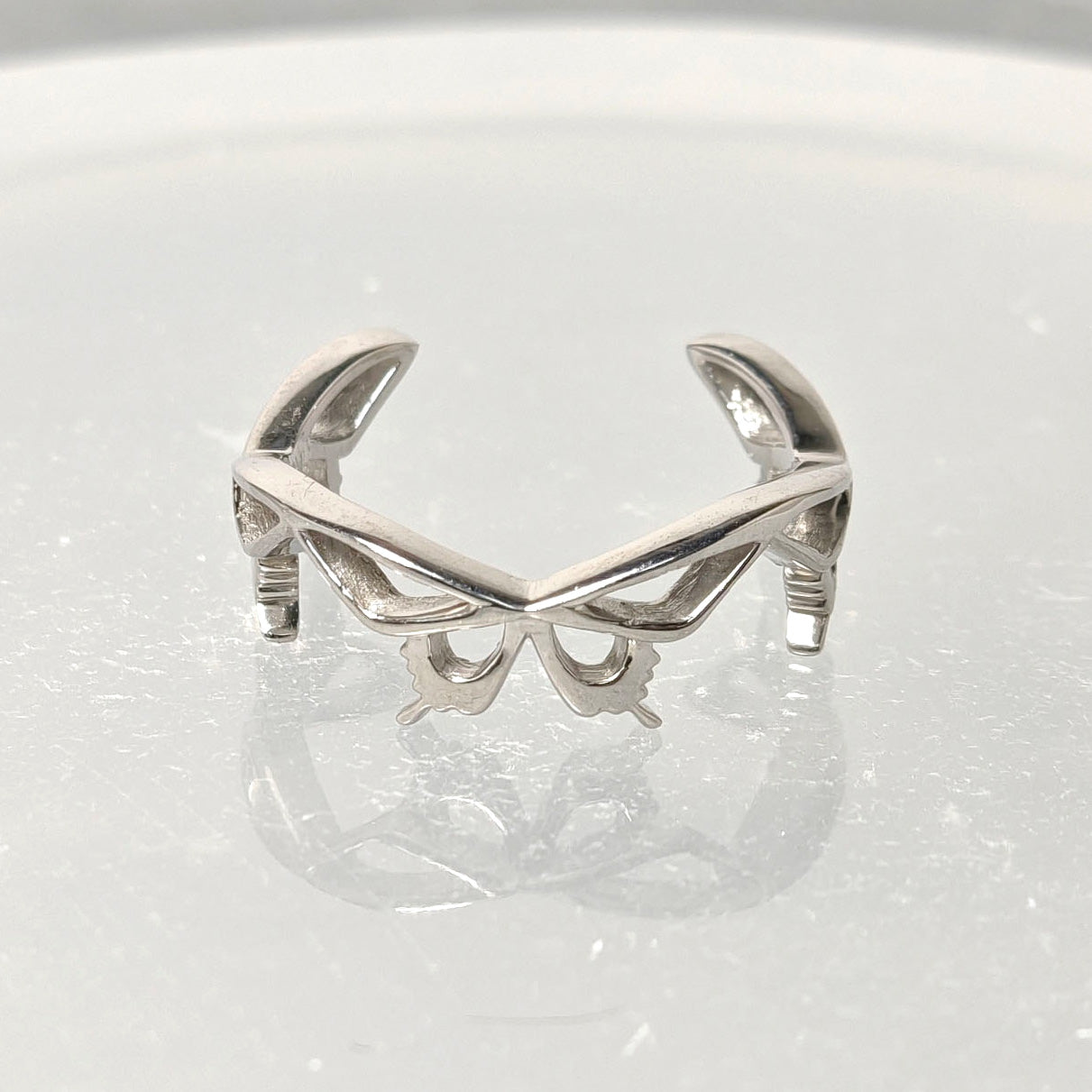 202507【受注販売】Silver butterfly ring