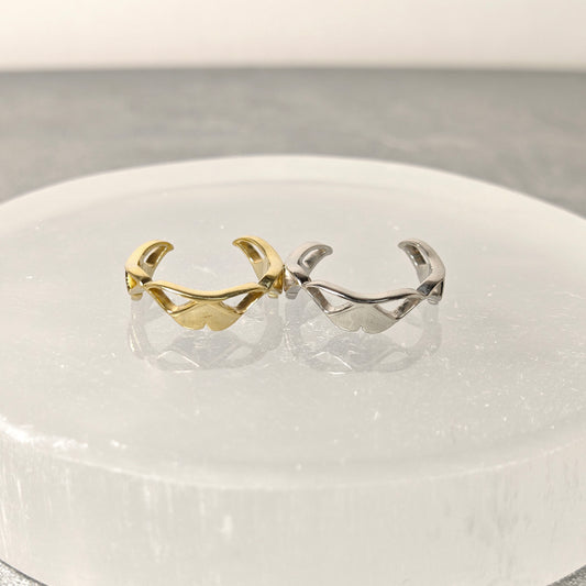 202507【受注販売】Silver moth ring